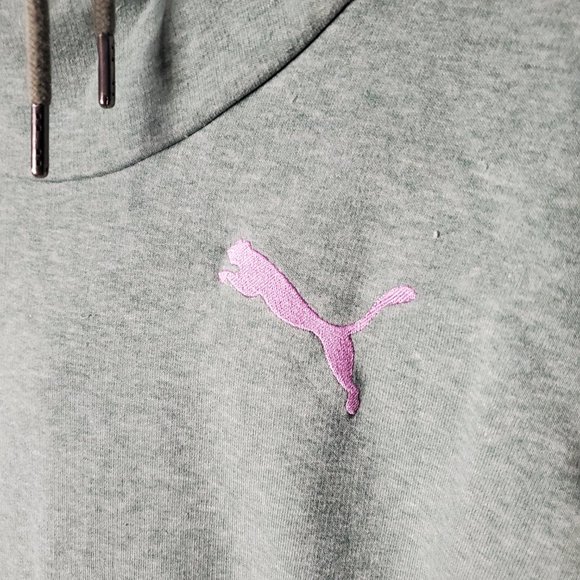 Puma Ladies' Womens Refresh Hoodie Green, M - Picture 3 of 5